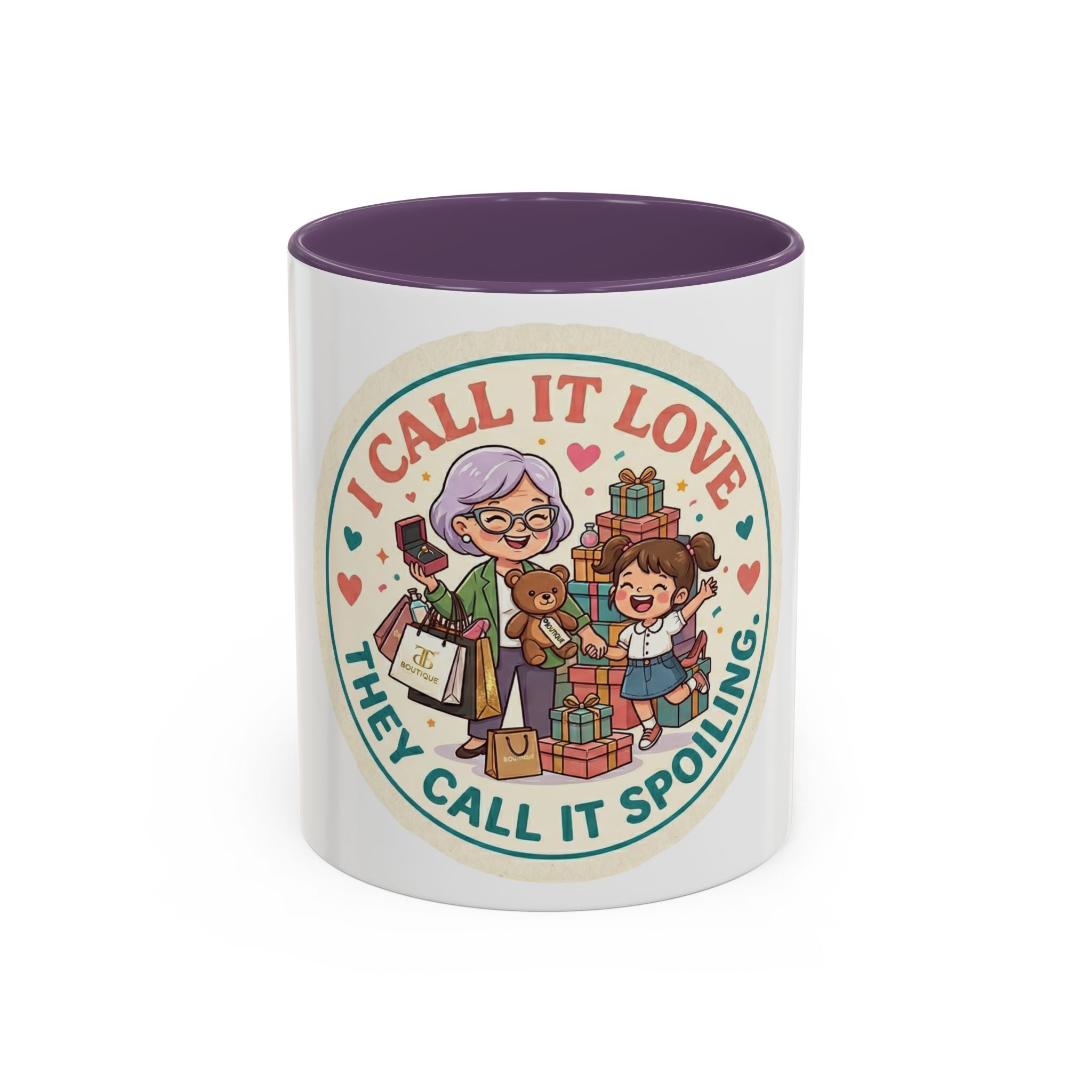Coffee Mug — “I Call It Love, They Call It Spoiling” Grandmother Gift Mug